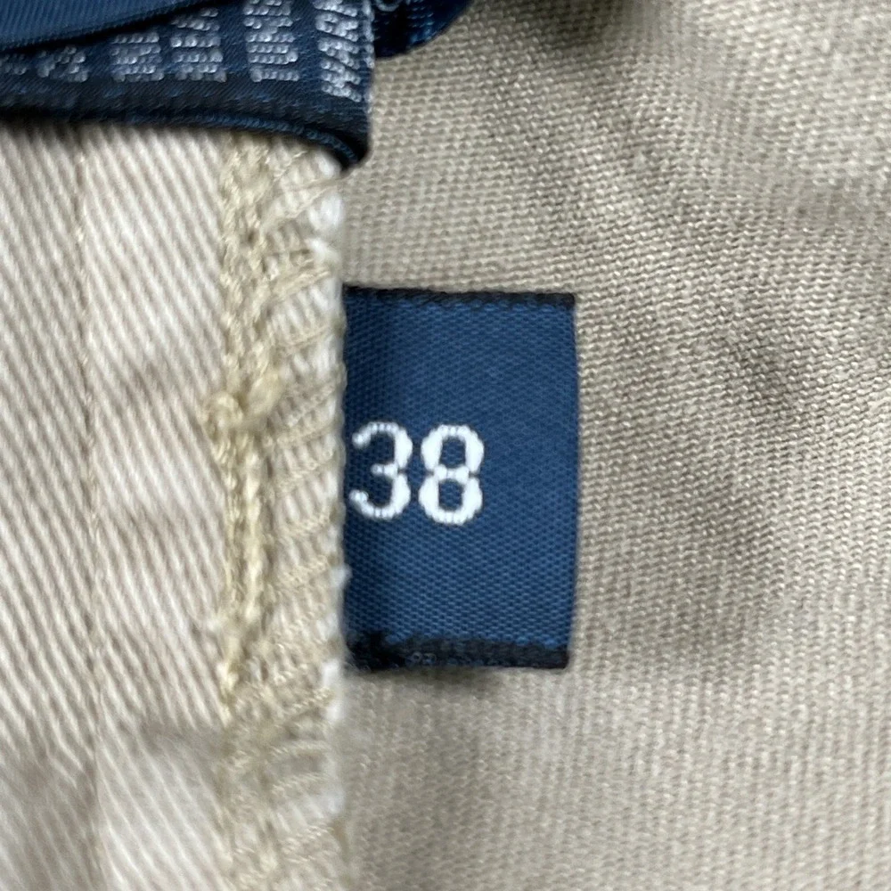 Polo Ralph Lauren Prospect Chino Shorts Mens 38 Beige Cotton Flat Front Casual